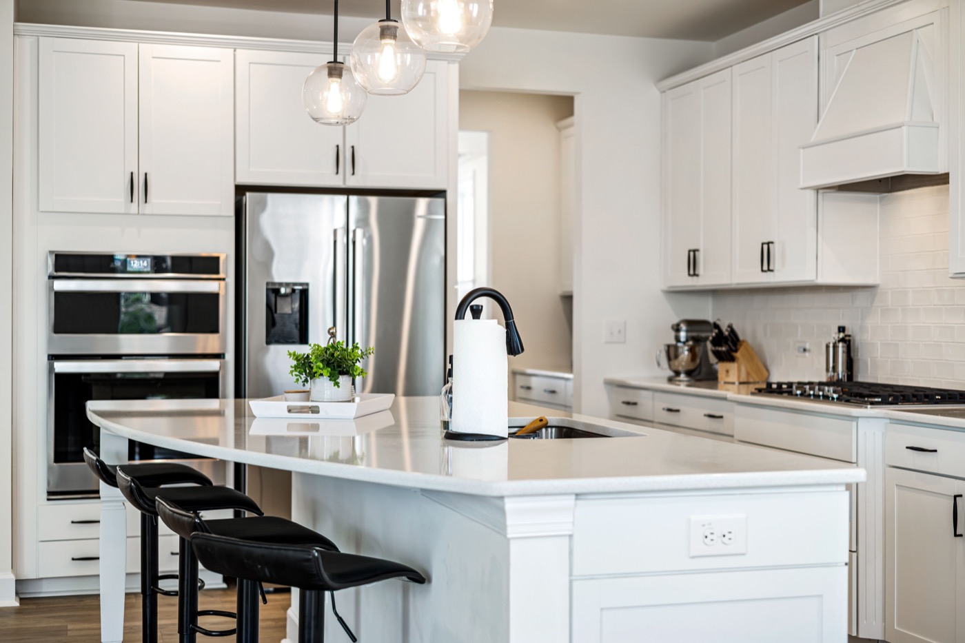 Sparkling clean kitchen after a Recurring Cleaning visit